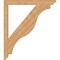 Ekena Millwork Funston Slat Smooth Bracket, Western Red Cedar, 3 1/2"W x 42"D x 48"H BKT04X42X48FST06SWR - alternate 3